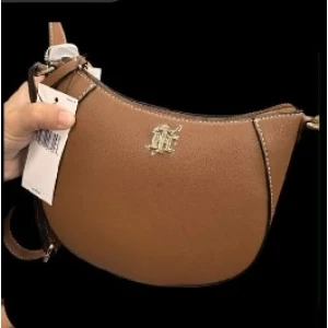 Tommy Hilfiger Saddle Crossbody Bag - Camel