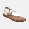 Tommy Hilfiger Women's Bennia Flat Thong Sandals - White
