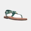 Tommy Hilfiger Women's Bennia Flat Thong Sandals - Green