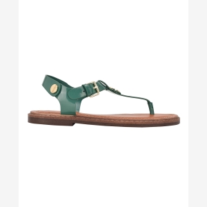 Tommy Hilfiger Women's Bennia Flat Thong Sandals - Green - Image 3