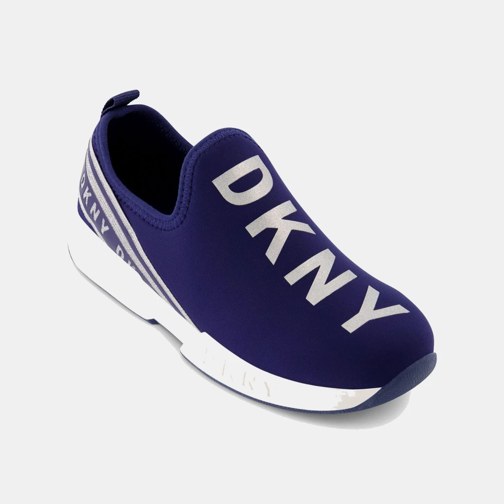 DKNY Little Girls Maddie Slip-On Sneakers
