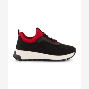 DKNY Little Boys Dillan Lightweight Elastic Lace Up Sneakers - Image 3