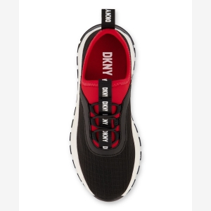DKNY Little Boys Dillan Lightweight Elastic Lace Up Sneakers - Image 7