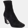 DKNY Women's Cavale Stretch Booties - Black Suede