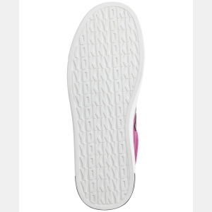 DKNY Women's Abeni Lace Up Low Top Sneakers - Berry - Image 6