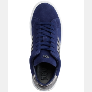 DKNY Women's Abeni Lace Up Low Top Sneakers - Ink - Image 5