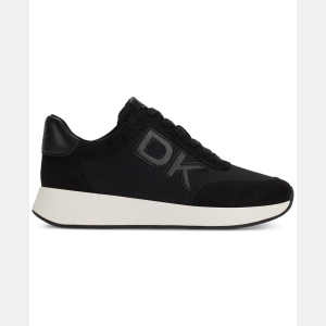 DKNY Women's Oaks Logo Appliqué Athletic Lace Up Sneakers, Created for Macy's - Image 7