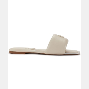 DKNY Women's Drea Logo Slide Flat Sandals - Bone - Image 3