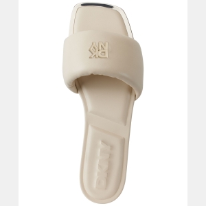 DKNY Women's Drea Logo Slide Flat Sandals - Bone - Image 5