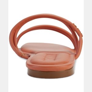 DKNY Women's Dee Strappy Slip-On Flat Sandals - Terracota - Image 4