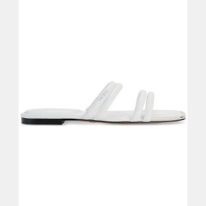 DKNY Women's Dee Strappy Slip-On Flat Sandals - Bright White - Image 3