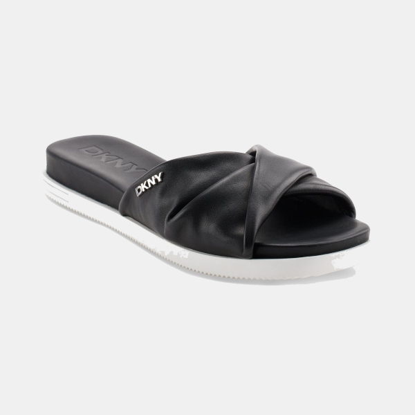 DKNY Women's Jezebel Twisted Slide Sandals