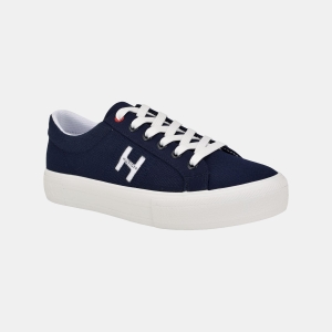 Tommy Hilfiger Women's Aconia Lace Up Sneakers - Dark Blue