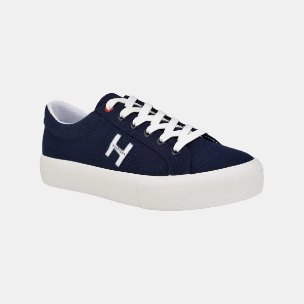 Tommy Hilfiger Women's Aconia Lace Up Sneakers - Dark Blue