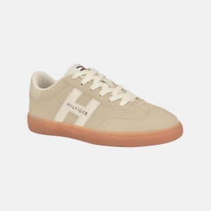 Tommy Hilfiger Women's Maisie Low Profile Lace-Up Sneakers - Light Natural