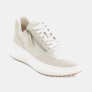 DKNY Women's Lissa Logo Platform Sneakers - Hemp