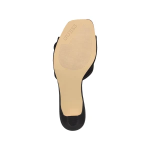 Women's Dista Slip-On Buckle Dress Sandals - Black/Black Logo - Image 6