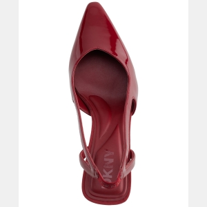 DKNY Women's Carson Pointed-Toe Slingback Pumps - Ruby Red - Image 5