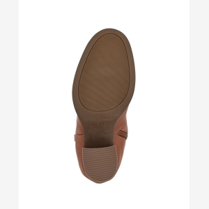 Tommy Hilfiger Women's Ursy Tall Block Heel Boots - Cognac - Image 6