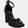 DKNY Women's Linda Strappy Square-Toe Sandals - Black