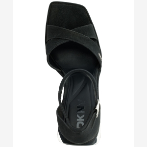 DKNY Women's Linda Strappy Square-Toe Sandals - Black - Image 5