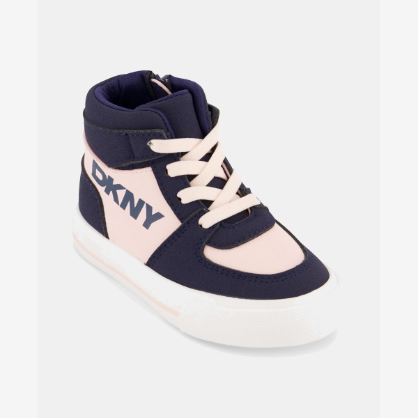 DKNY Toddler Girls Amelia Alice High Top Sneaker