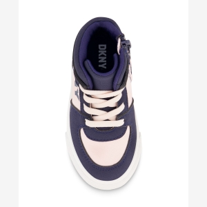 DKNY Toddler Girls Amelia Alice High Top Sneaker - Image 7