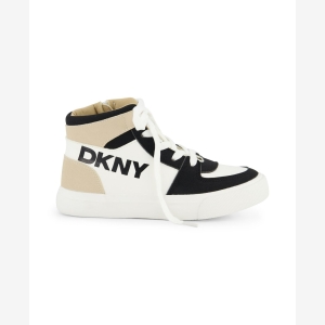 DKNY Little and Big Girls Andee Alice High Top Sneaker - Image 5