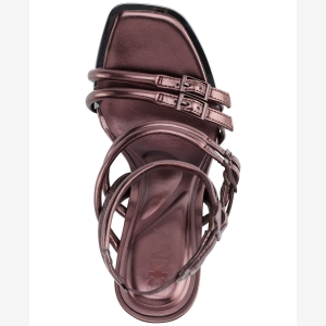 DKNY Women's Strappy Multi-Buckle Stiletto Sandals - Image 5