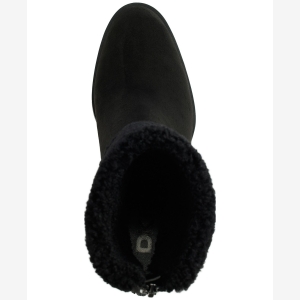 DKNY Women's Powell Wedge Booties - Black Suede - Image 5