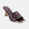 DKNY Women's Keke Slip On Sandals - Dark Cherry