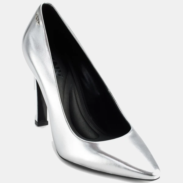 DKNY Women's Chrystie High Heel Pumps - Silver