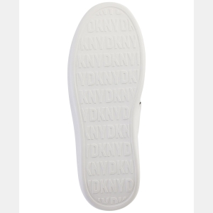 DKNY Women's Jamiah Platform Sneakers - White and Black - Image 6