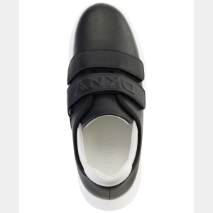 DKNY Women's Jamiah Platform Sneakers - Black and White - Image 5