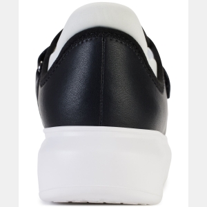 DKNY Women's Jamiah Platform Sneakers - Black and White - Image 4