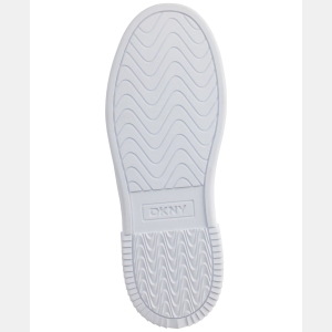 DKNY Women's Baylor Slip On Sneakers - Silver and White - Image 6