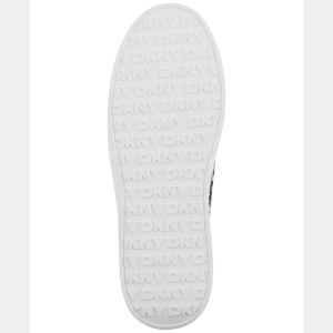 DKNY Women's Mar Lace-Up Sneakers - White and Black - Image 6
