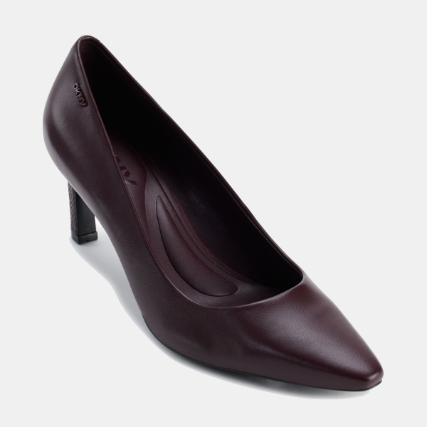 DKNY Women's Charlie Slip On Pumps - Dark Cherry