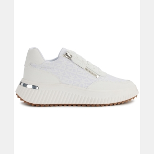 DKNY Women's Lissa Logo Platform Sneakers - Bright White - Image 3