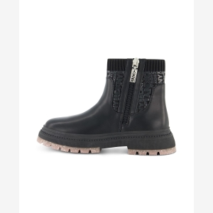 DKNY Little and Big Girls Crissa Stretch Lug Boot - Image 3