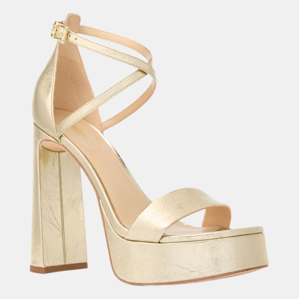 Women's Cami Platform Sandals - Pale Gold