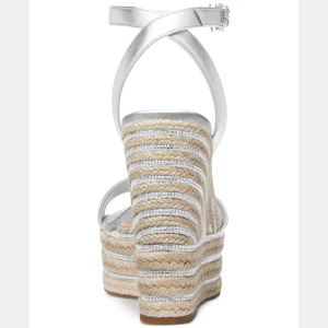 Michael Kors Women's Leighton Espadrille Wedge Sandals - Image 4