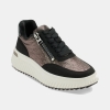DKNY Women's Laurence Zip Sneakers - Pewter/ Black