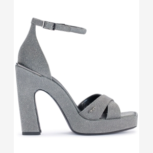 DKNY Women's Linda Strappy Square-Toe Sandals - Graphite - Image 3