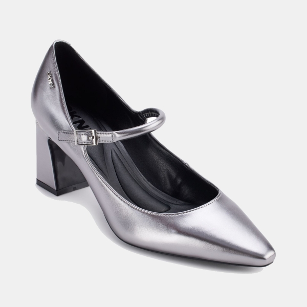 DKNY Women's Samira Mary Jane Pumps - Nickel