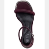DKNY Women's Wenda Ankle Strap Dress Sandals - Wine - Image 5