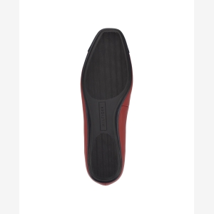 Tommy Hilfiger Women's Bekim Cap Toe Ballet Flats - Dark Red - Image 6