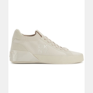 DKNY Women's Mallory Lace-Up Sneakers - Soft White - Image 3