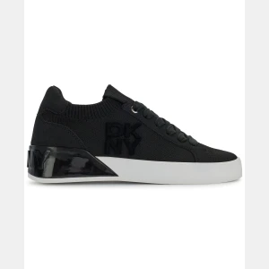 DKNY Women's Mallory Lace-Up Sneakers - Black - Image 3