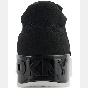 DKNY Women's Mallory Lace-Up Sneakers - Black - Image 4